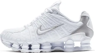 Nike Womens Shox TL Shoes in White | AR3566-100