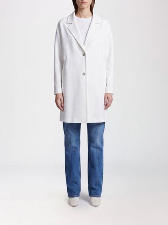 Herno Knee-Length Single-Breasted Coat with Classic Collar