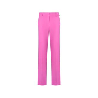 Liu Jo Straight Trousers, female, Pink, Size: XS Straight Trousers