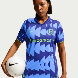 Nike Seattle Reign FC Stadium Away Nike Womens Dri-FIT NWSL Replica Jersey in Blue | P35564SRFC26-ROP
