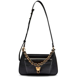 Coccinelle Shoulder Bags, female, Black, Size: ONE SIZE Black Bags for Women