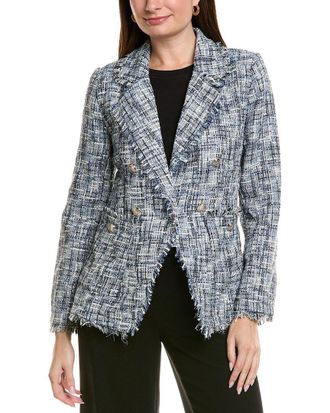 Ellen Tracy Boucle Blazer
