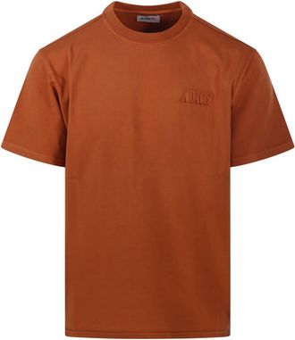 Autry Logo Patch Crewneck T-shirt