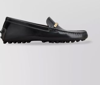 Tod's leather gommino loafers