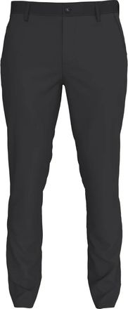 Calvin Klein Zwarte Slim Zachte Broek Rechte Pijp - Heren - Chinos - Zwart - L - Broeken