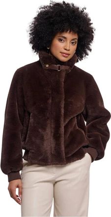 Rino&Pelle Dames, Jassen, Bruin, Maat: XL Leer
