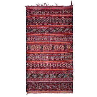 AFK Living Alfombra bereber marroqu&iacute; de pura lana 150 x 285 cm