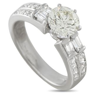 Luxury Bazaar 14K White Gold 1.65ct Diamond Ring MF26-070126