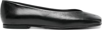 Alohas Katia Ballerina Flats - Dames - Ballerinas - Zwart - 39 EU - Leer - Schoenen