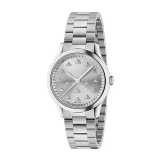 Gucci Accessoires, Dames, Grijs, ONE Size, Ya 1265031 Horloge