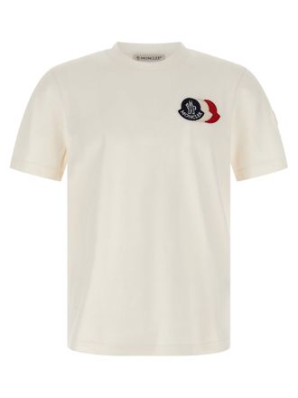 Moncler Tricolor Logo T Shirt