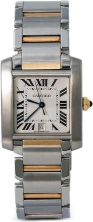 Cartier Tank Fran&ccedil;aise 28mm horloge - Wit