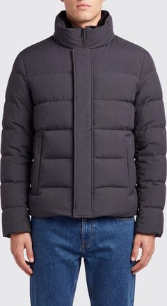 Herno Piumino corto in nylon trapuntato idrorepellente con collo alto