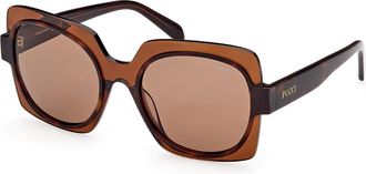 Pucci Emilio Pucci EP0199 56E Womens Sunglasses Tortoiseshell Size 55