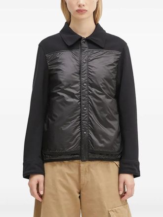 Yohji Yamamoto panelled button-fastening jacket - Black