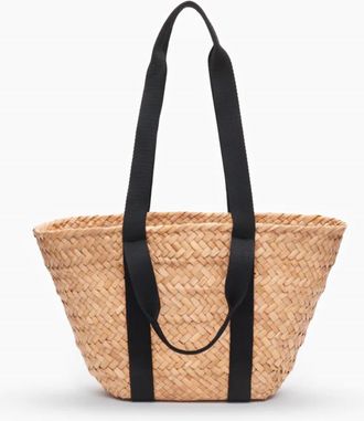 Kayu Selma Straw Tote Bag In Natural