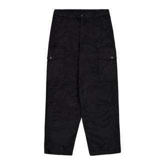 Alpha Industries Alpha Industries, Straight Trousers, male, Black, Size: W33 Ripstop Cargo Pant