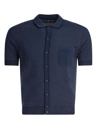 Rakkì polka-dot button-down shirt - Blue