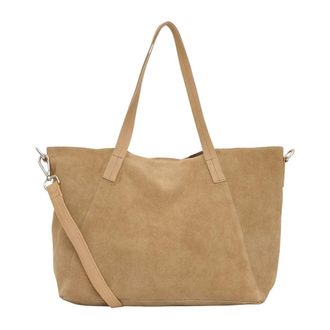 BTF-CPH Bolso Tote Mini de Ante - Bags - Mujer - Beige - ONE SIZE