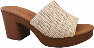 Cordani Womens Waylin Sandal In Beige Raffia