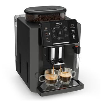 Krups Sensation Ea910810 - Macchina Da Caff&egrave;, 5 Bevande, Con Funzione Caff&egrave; A 2 Tazze, Colore: Nero - Krups