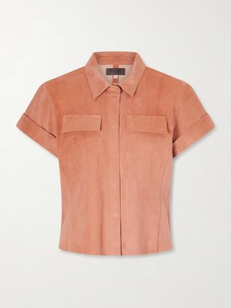 Stouls Camicia In Camoscio Miller - Rosa