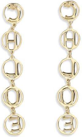 Chlo&eacute; Womens Gold Brass Earrings