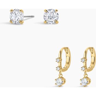 Electric Picks Edition Earring Set of 2 in Gold at Nordstrom