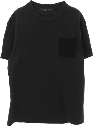Louis Vuitton chest-pocket t-shirt - men - Cotton - L - Black