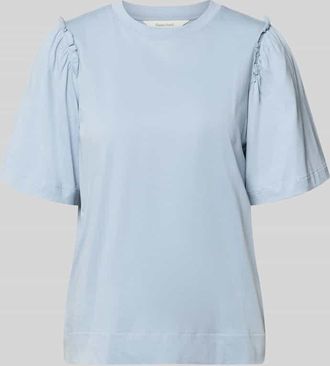 Selected Regular Fit T-Shirt aus reiner Baumwolle Modell PENELOPE in Hellblau, Gr&ouml;&szlig;e XL