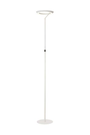 Lucide L&aacute;mpara de suelo de metal con 1 led integrado, blanco