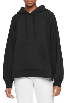 AllSaints Talon Embroidered Hoodie in Black at Nordstrom, Size Small