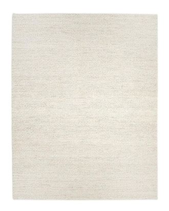Solo Rugs Wayne Contemporary Solid Hand-Woven Jute-Blend Area Rug