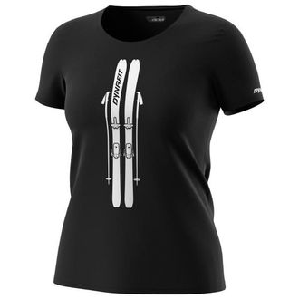 Dynafit Graphic Cotton S/S Tee T-Shirt für Damen | schwarz