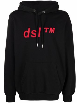 Diesel Hoodie met logo - Zwart