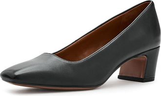 Franco Sarto Salino Womens Shoes Black Leather : 5.5 M, Synthetic