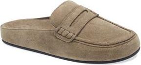 Jeffrey Campbell Miles Loafer Mule in Light Khaki Suede at Nordstrom Rack, Size 8.5
