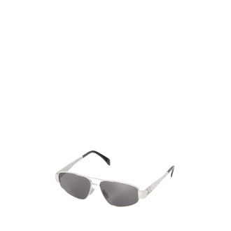 Celine Sunglasses, unisex, Gray, Size: ONE SIZE Triomphe Metal 03 Sunglasses
