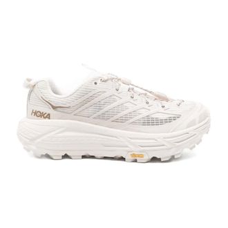 Hoka One One Sneakers, male, White, 5 1/2 UK, Grid Rose Cream Trail Running Shoe