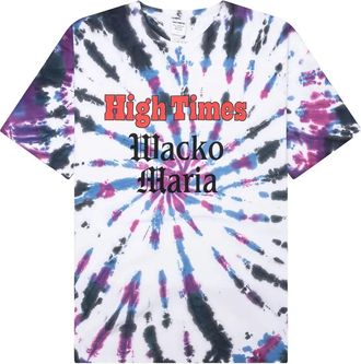 Wacko Maria T-shirt High Times girocollo - Bianco