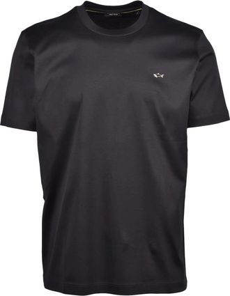 Paul & Shark T-Shirt - Heren - T-shirts - Zwart - XL - Katoen - Tops