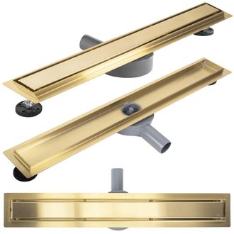Rea Rea - Scarico Lineare Neox Pro Brush Gold 70