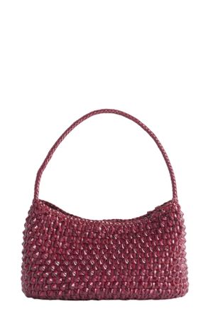 Dragon Diffusion Basil Cactus Weave Shoulder Tote with Sculptural Texture