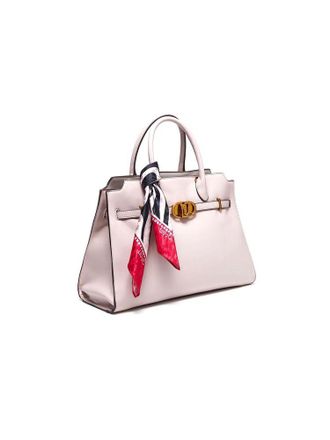 Liu Jo Structured Polyurethane Shoulder Bag - Pink