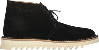 Kenzo Su&egrave;de Desert Boots - Heren - Veterlaarzen - Zwart - 39 EU - Su&egrave;de - Schoenen