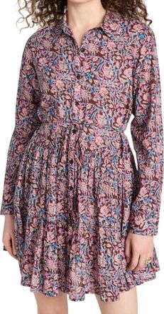 Apiece Apart Anna Shirt Dress In Bella Floral