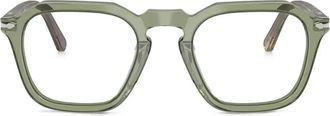 Persol Occhiali con montatura geometrica - Verde