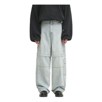 VETEMENTS Cargo Jeans - Heren - Jeans - Blauw - Maat: W32 Katoen