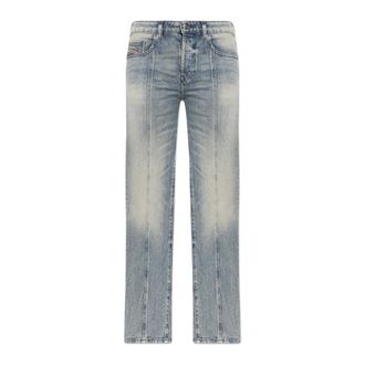 Diesel Straight Jeans, female, Blue, Size: W24 L32 1989 D-Mine-Cc Jeans