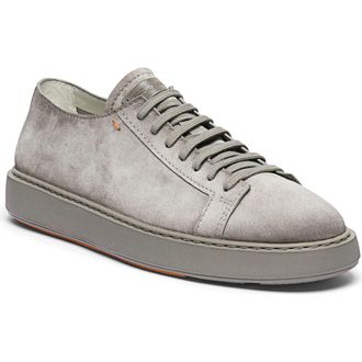 Santoni Godfrey Sneaker in Beige at Nordstrom, Size 11.5